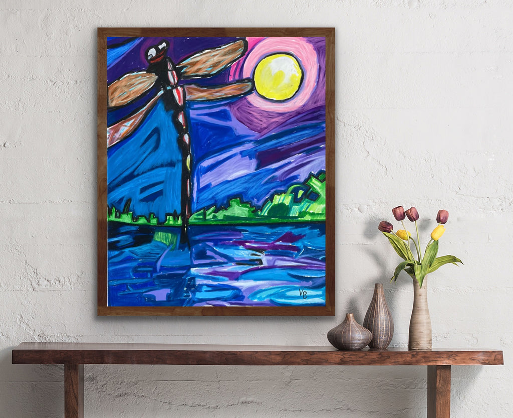 Dragonfly - Art Prints - Vichy's Art