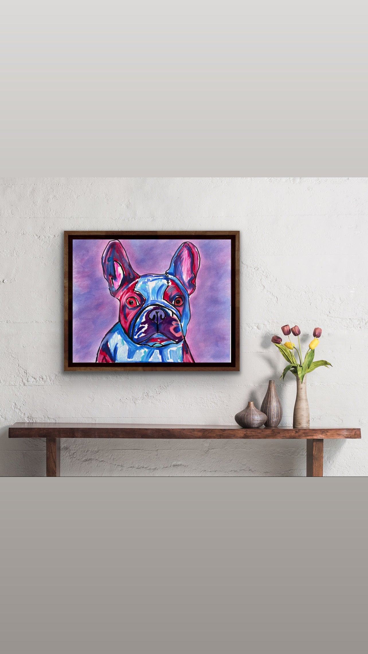 French Bulldog  - ORIGINAL 11x14"