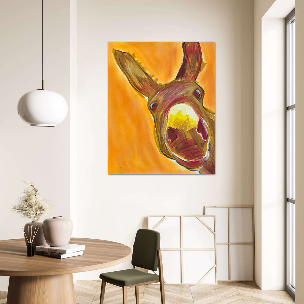 Funny Donkey - Art Prints