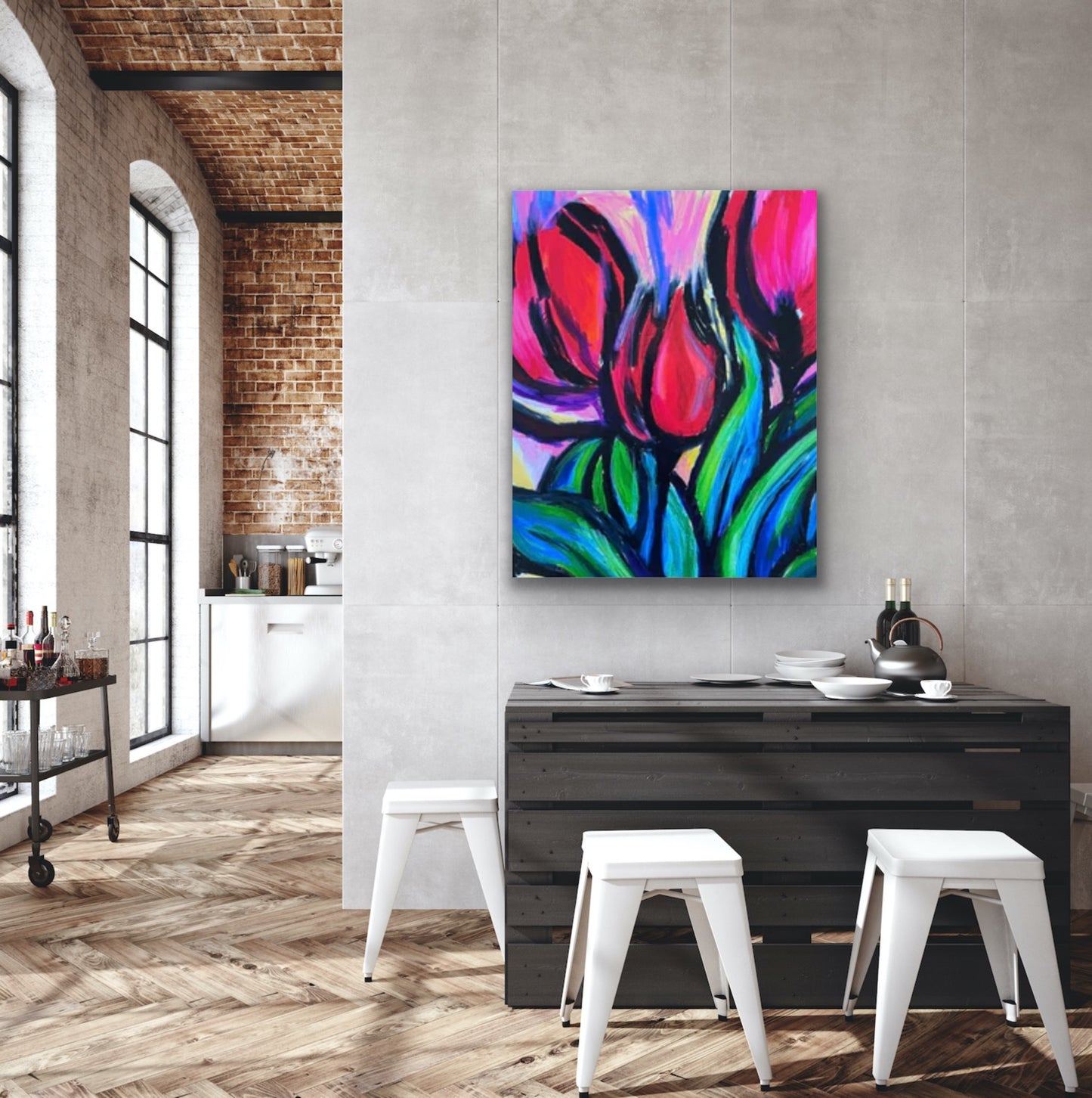 Gorgeous Tulips  - fine prints and canvas prints in more sizes