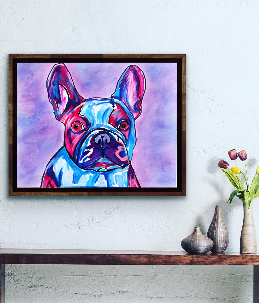 French Bulldog  - ORIGINAL 11x14"