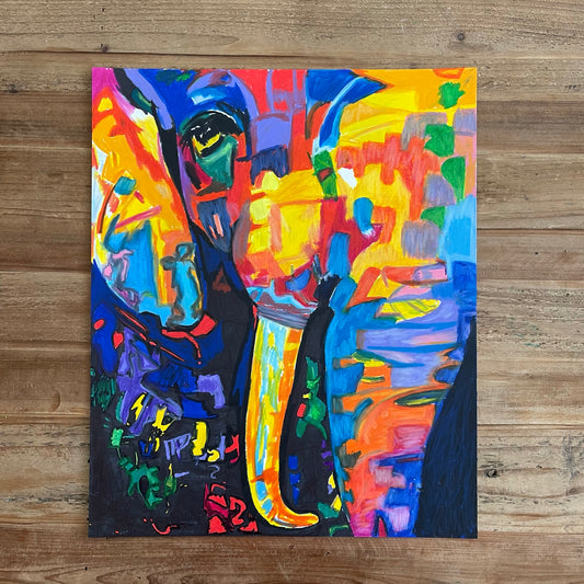 Elephant - ORIGINAL 14x17”