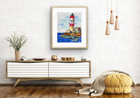 Lighthouse II - fine prints of original artwork