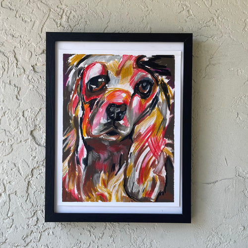 Cocker - ORIGINAL - Vichy's Art
