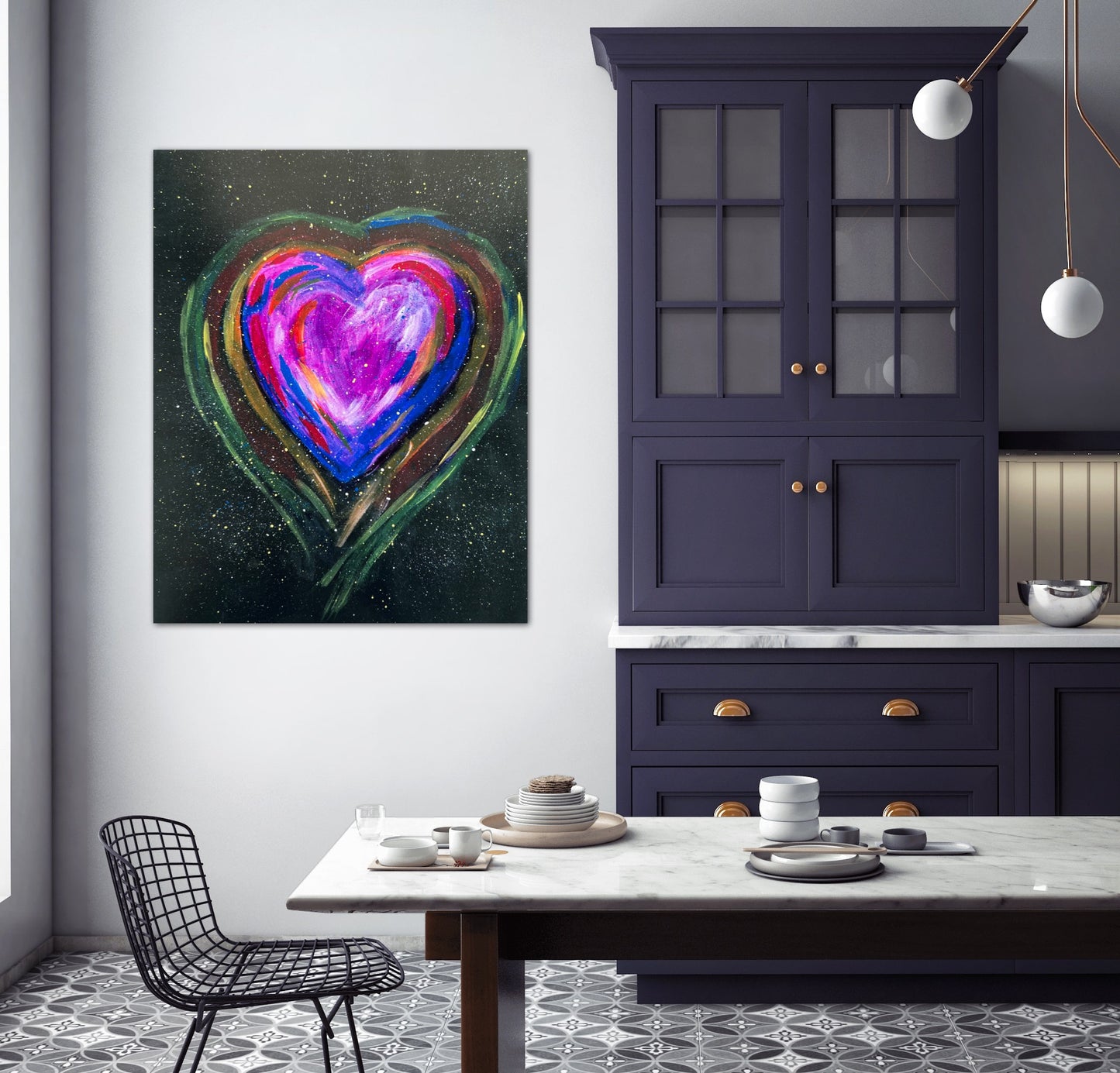 Valentine’s Heart by guest artist Danilo
