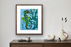 The Seahorse - ORIGINAL 14x17”
