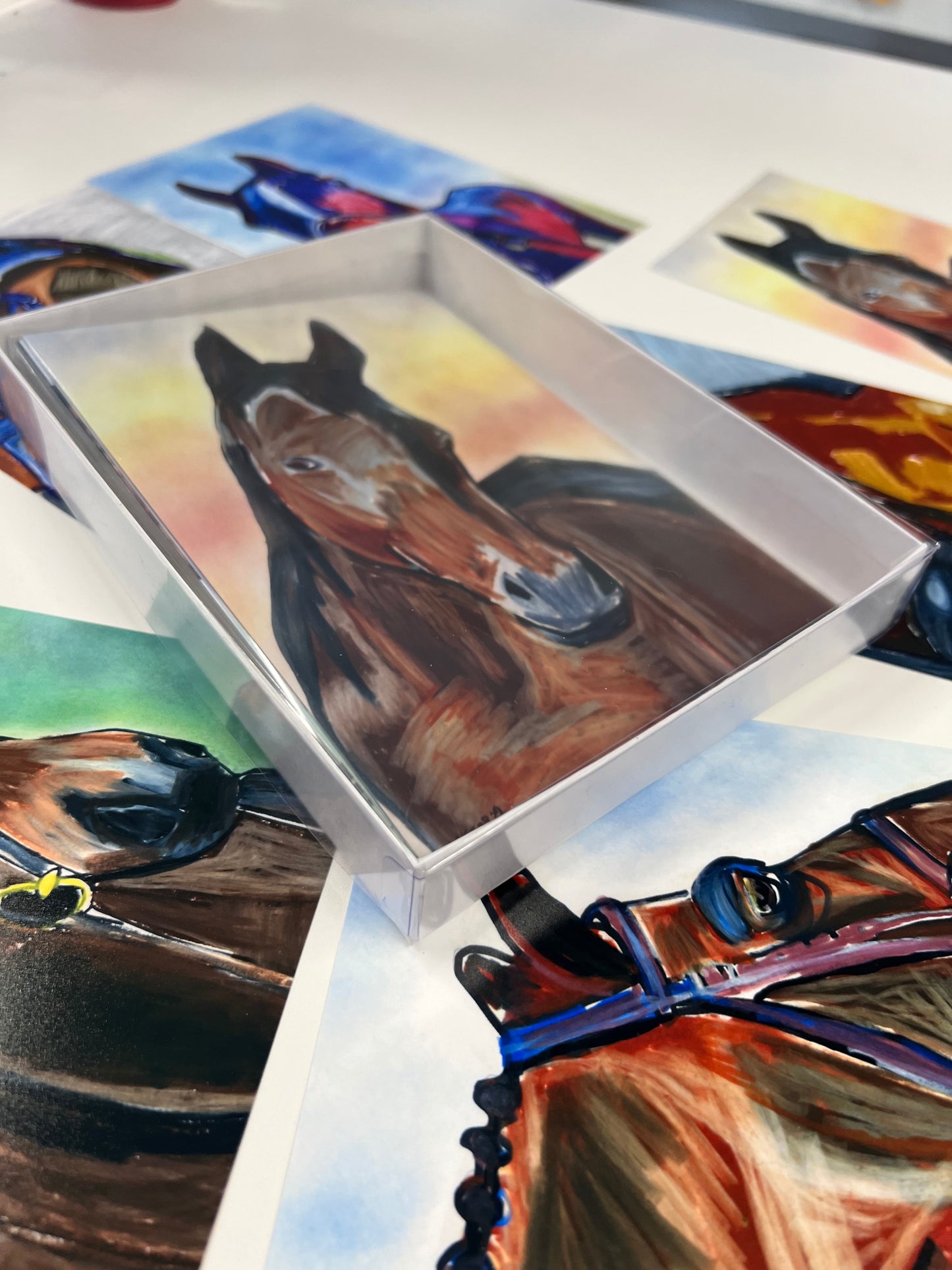 Horses - Set of 6 prints in size 5x7"