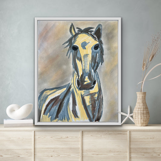 Yellow Horse - Art Prints