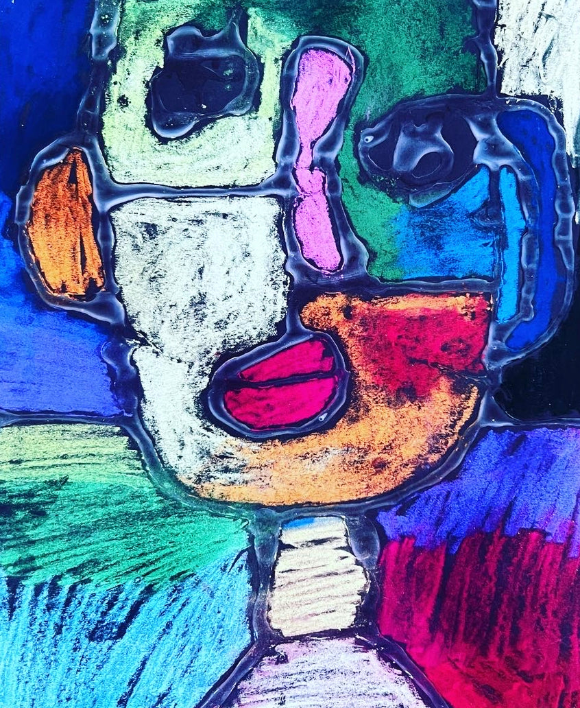 Abstract Face 1 - fine prints of original artwork