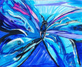 Purple Butterfly (new) 🦋- Art Prints - Vichy's Art