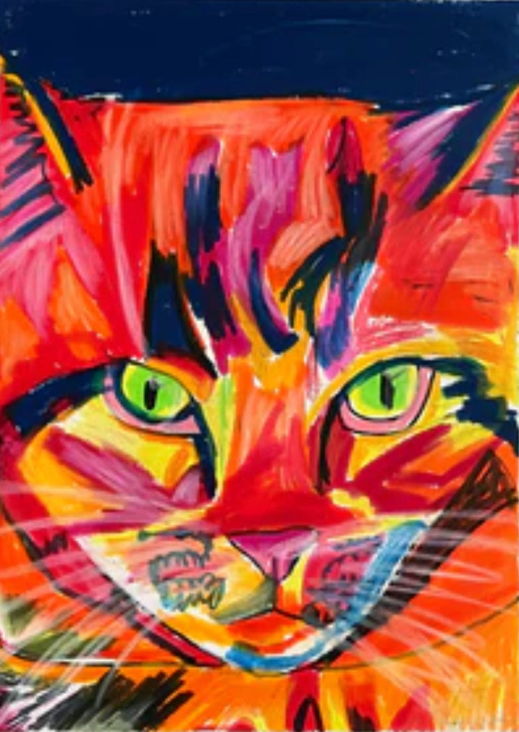 Orange Cat - Art Prints