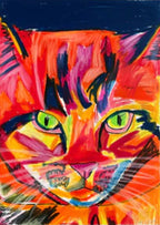 Orange Cat - Art Prints