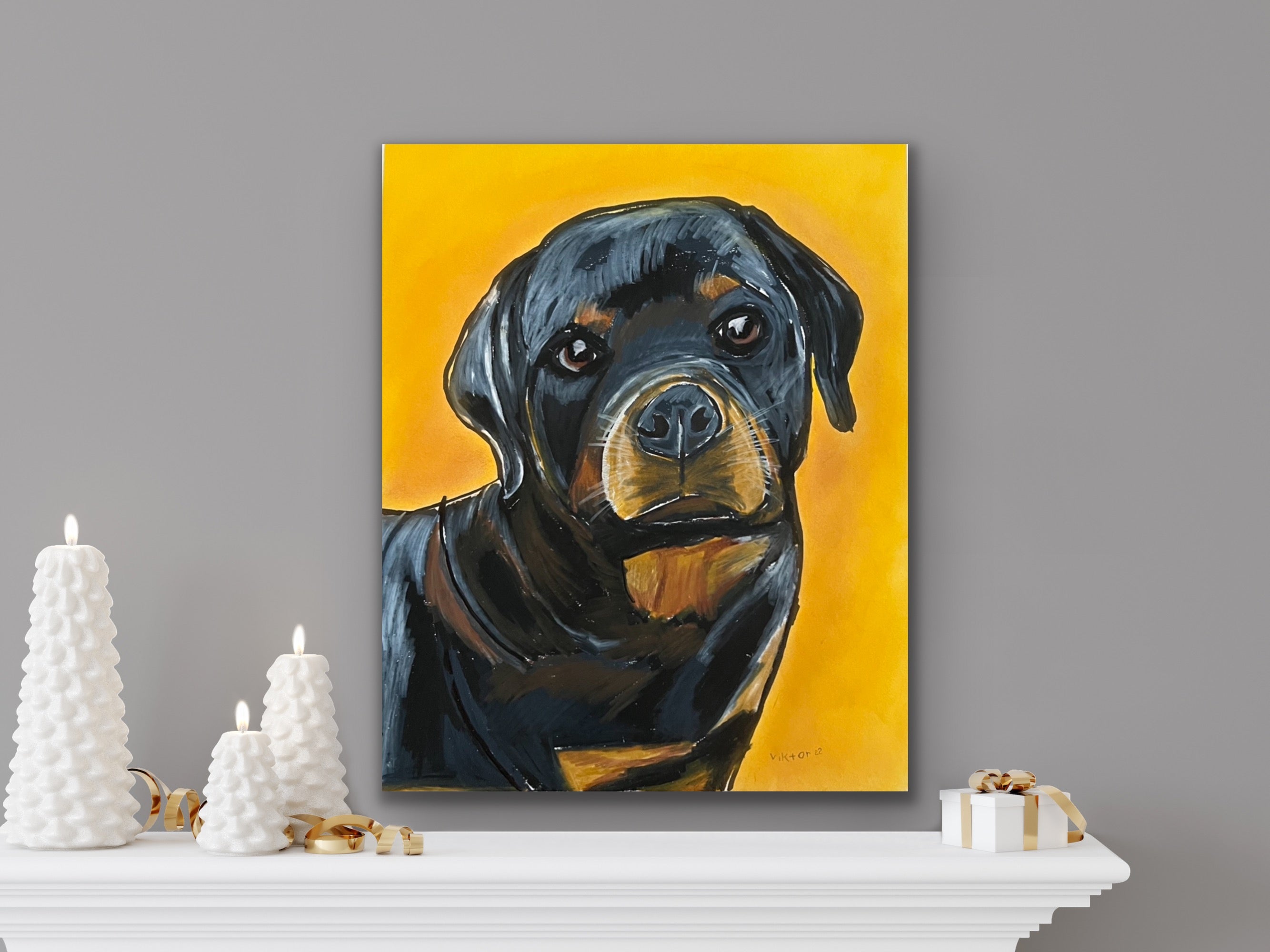 Custom artwork - TURN ANY PET INTO A LOVELY ARTWORK