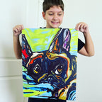 French Bulldog - fine prints of original artwork - Vichy's Art