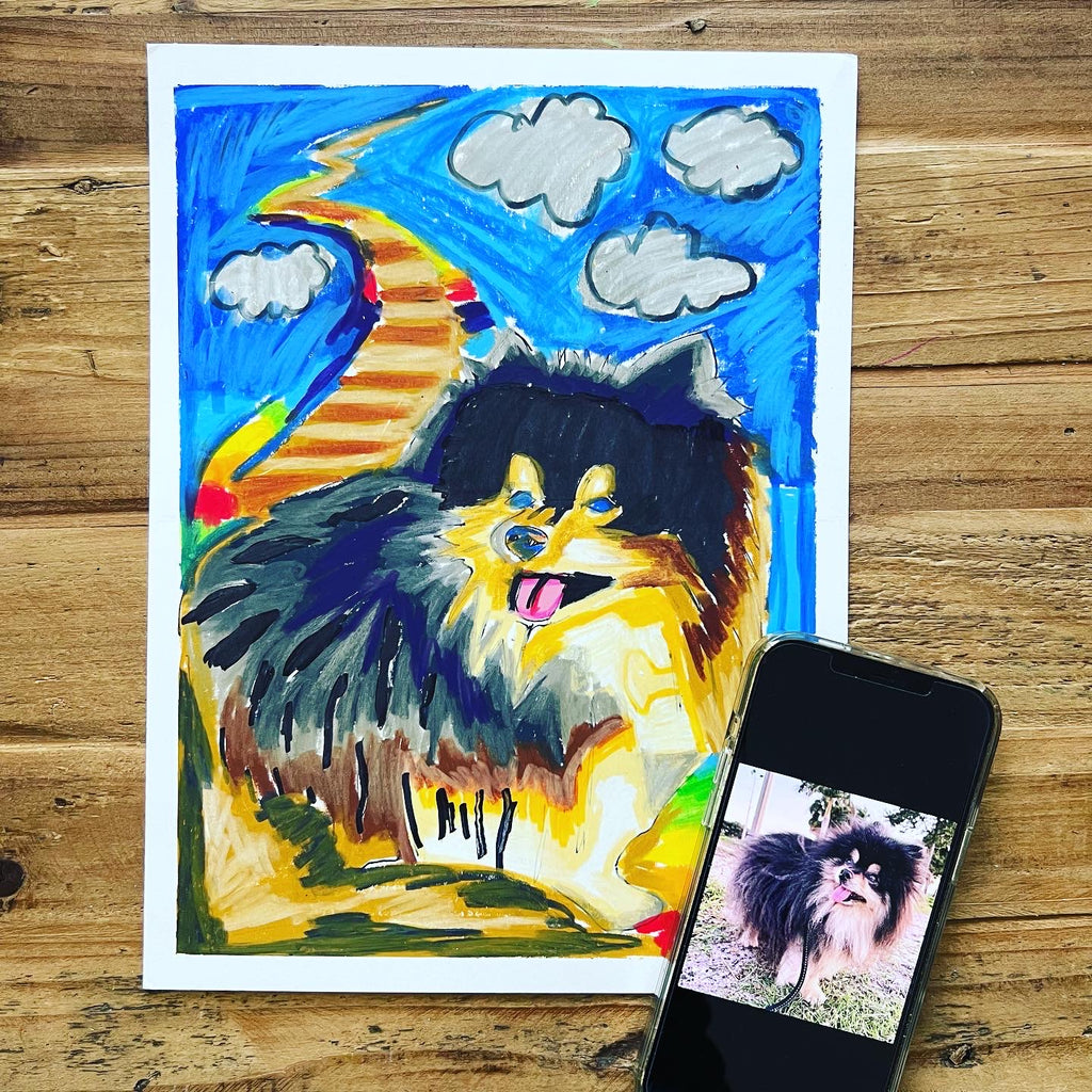 Custom artwork - TURN ANY PET INTO A LOVELY ARTWORK