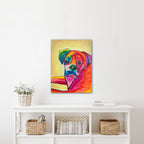 Red Boxer - ORIGINAL 11x14"