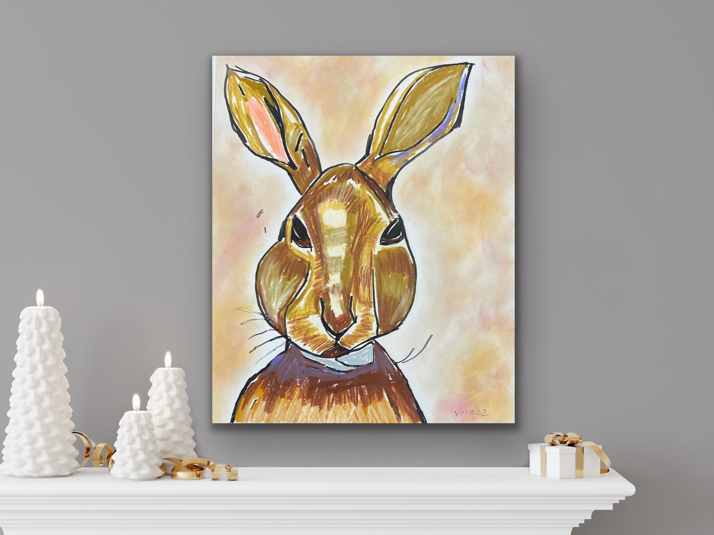 The Brown Rabbit - fine prints of original artwork