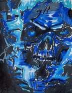Skull - ORIGINAL 11x14"