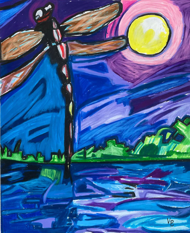 Dragonfly - Art Prints - Vichy's Art