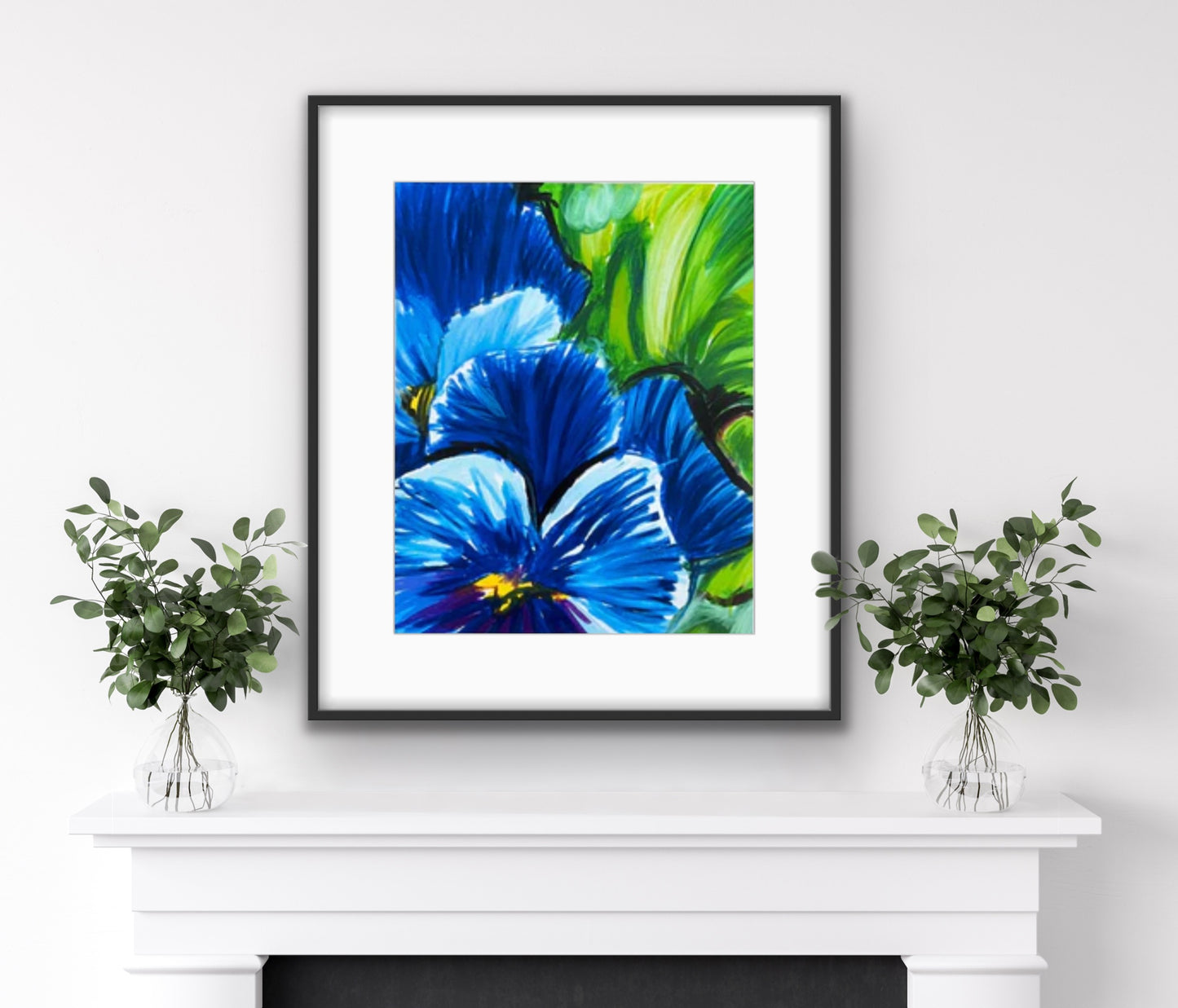 Morning Glory - Stretched Canvas Print in more sizes