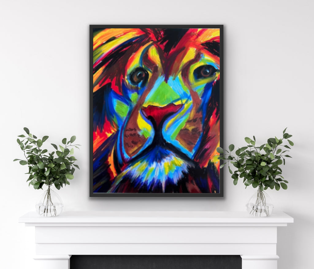 Lion king  - fine prints of original artwork - Vichy's Art