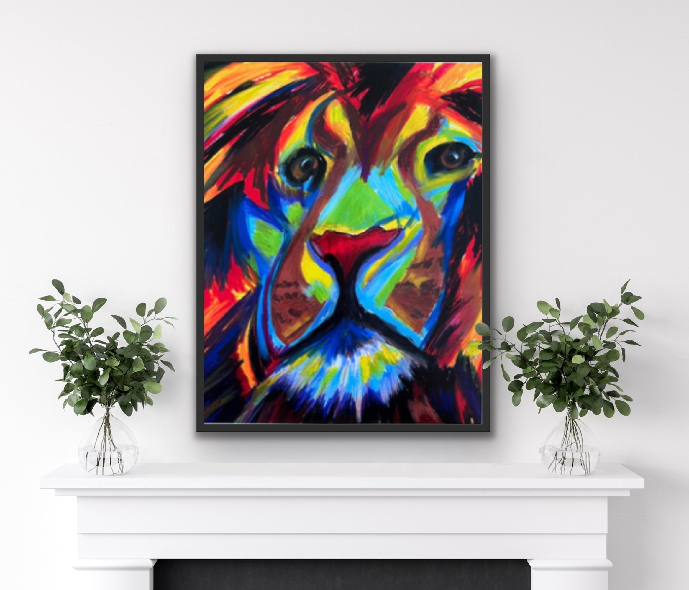 Lion king  - fine prints of original artwork - Vichy's Art