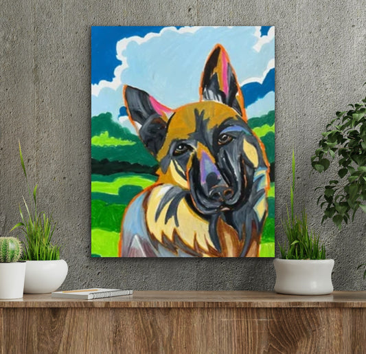 German Shepherd Dog - Art Prints