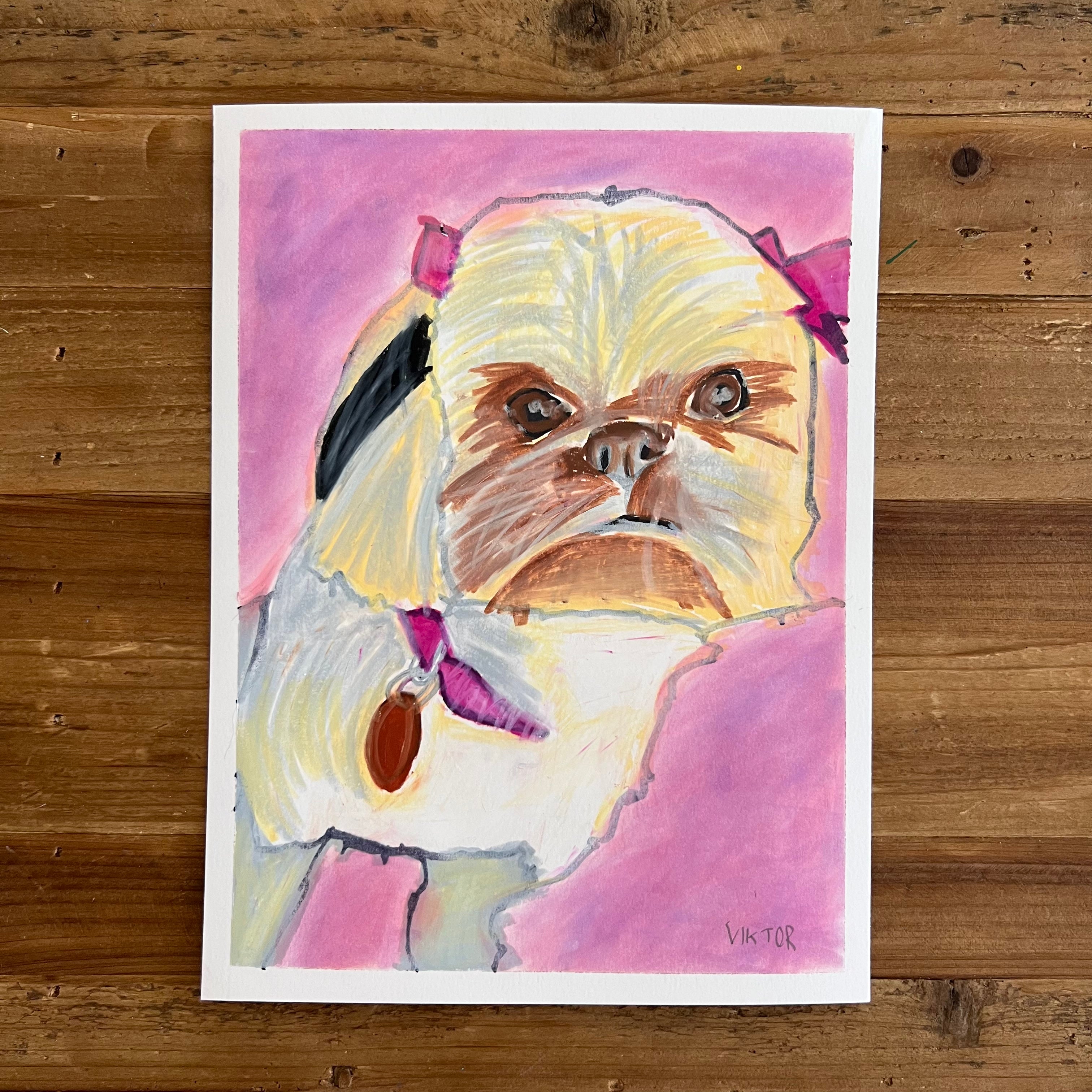Custom order  - ORIGINAL 9x12”