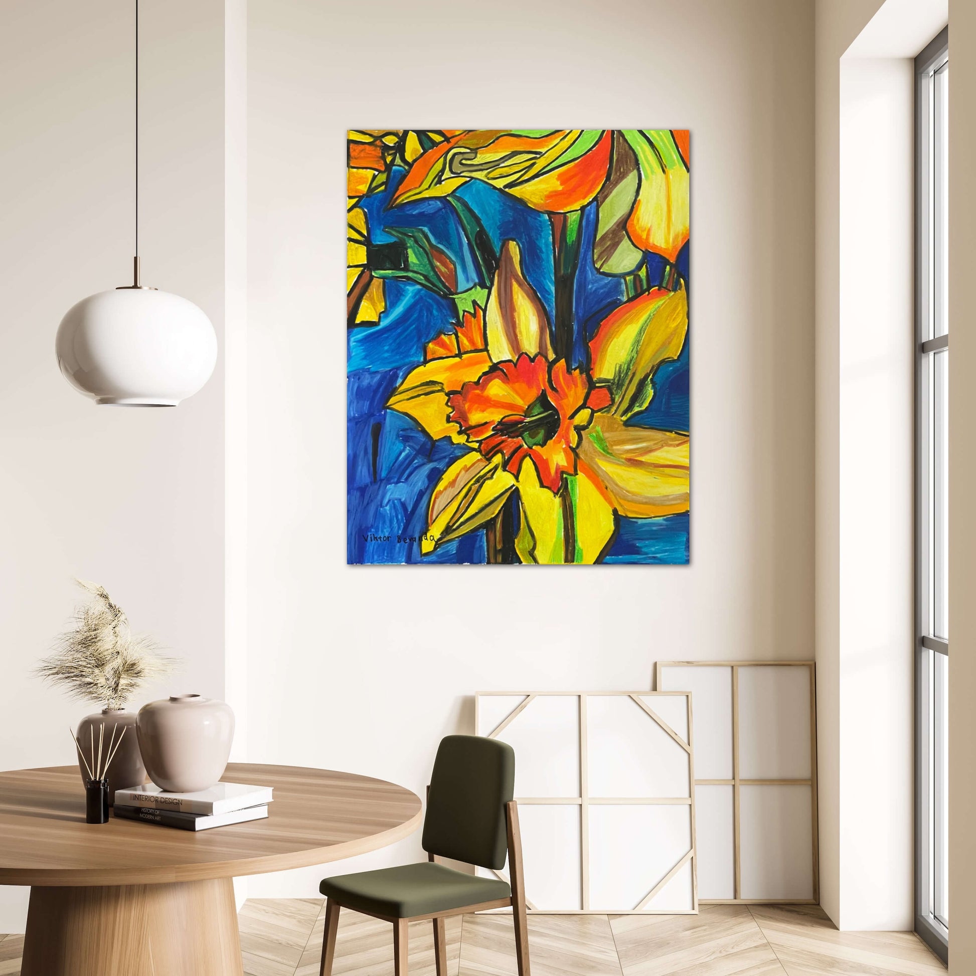 Daffodil - Art Prints - Vichy's Art