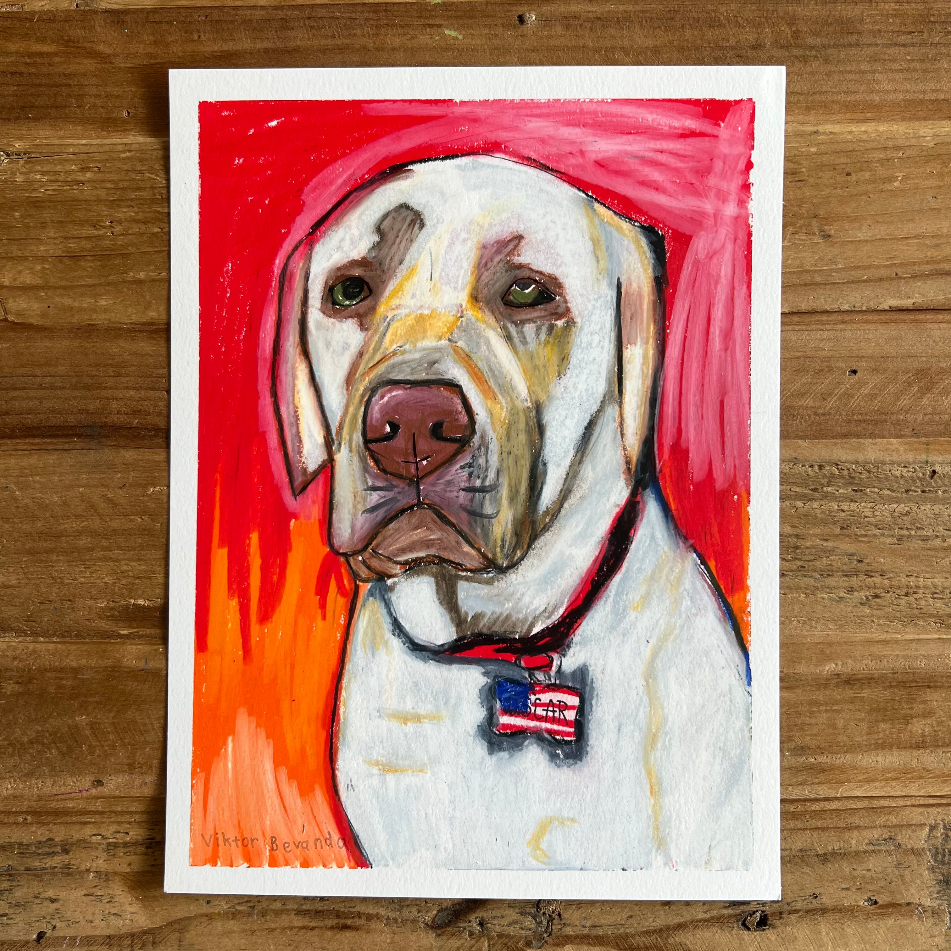 Oscar - ORIGINAL 9x12"
