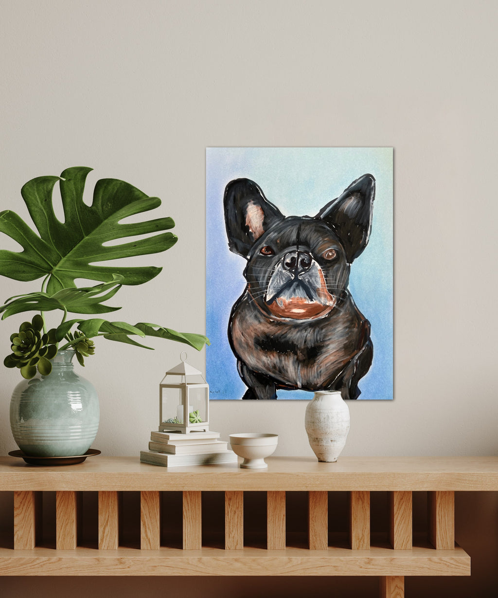 French Bulldog - ORIGINAL 11x14"