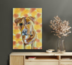 Brown Dog - ORIGINAL 9x12"