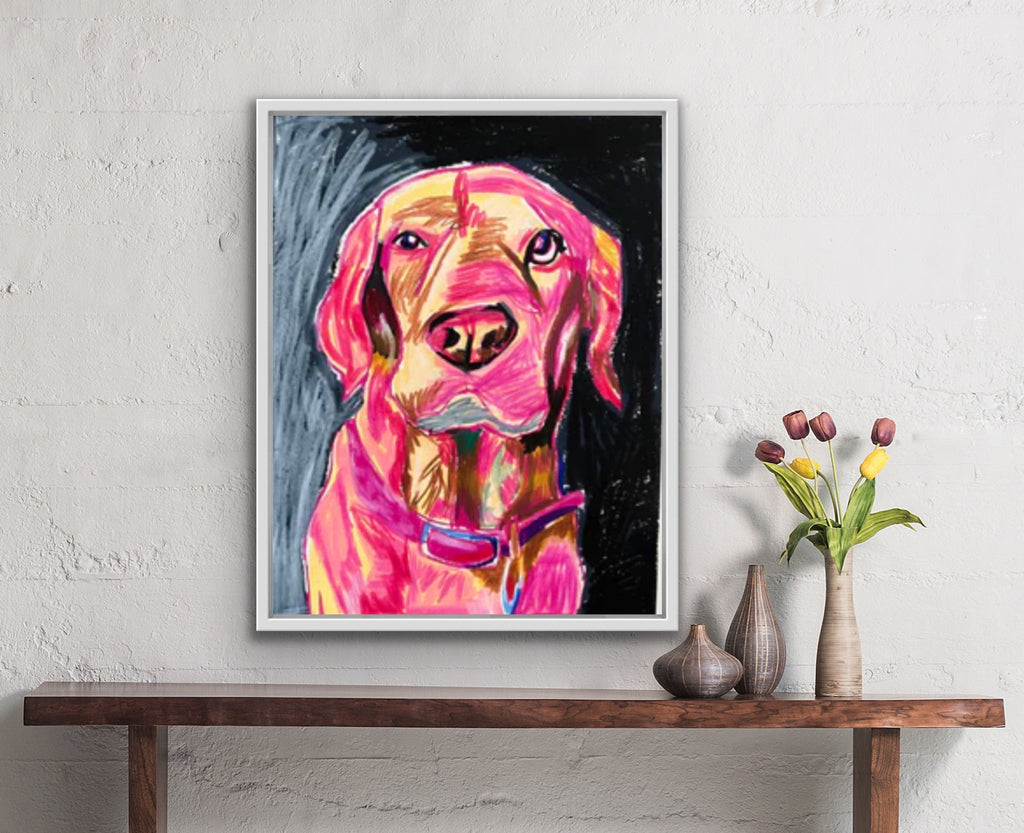 Pink Lab - Art Prints