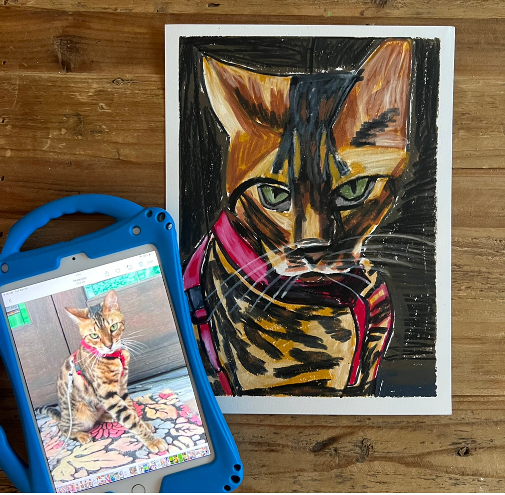 Custom artwork - TURN ANY PET INTO A LOVELY ARTWORK