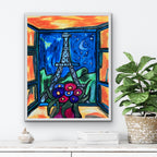 Eiffel Tower - fine prints of original artwork - Vichy's Art