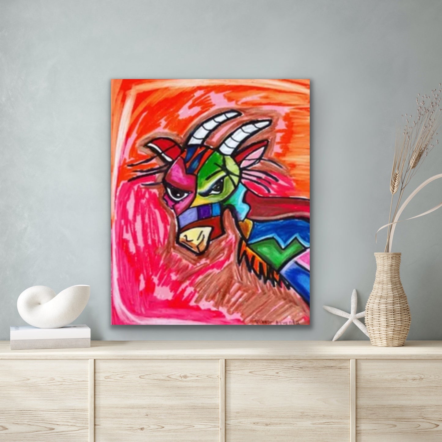 Crazy GOAT - Art Prints