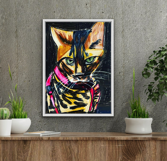 Bengal Cat - fine prints of original artwork