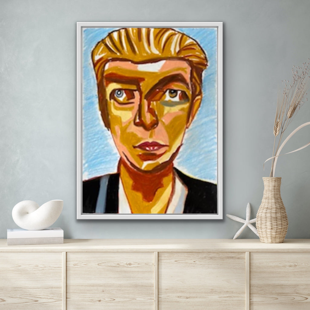 David Bowie  - original 9x12 - Vichy's Art