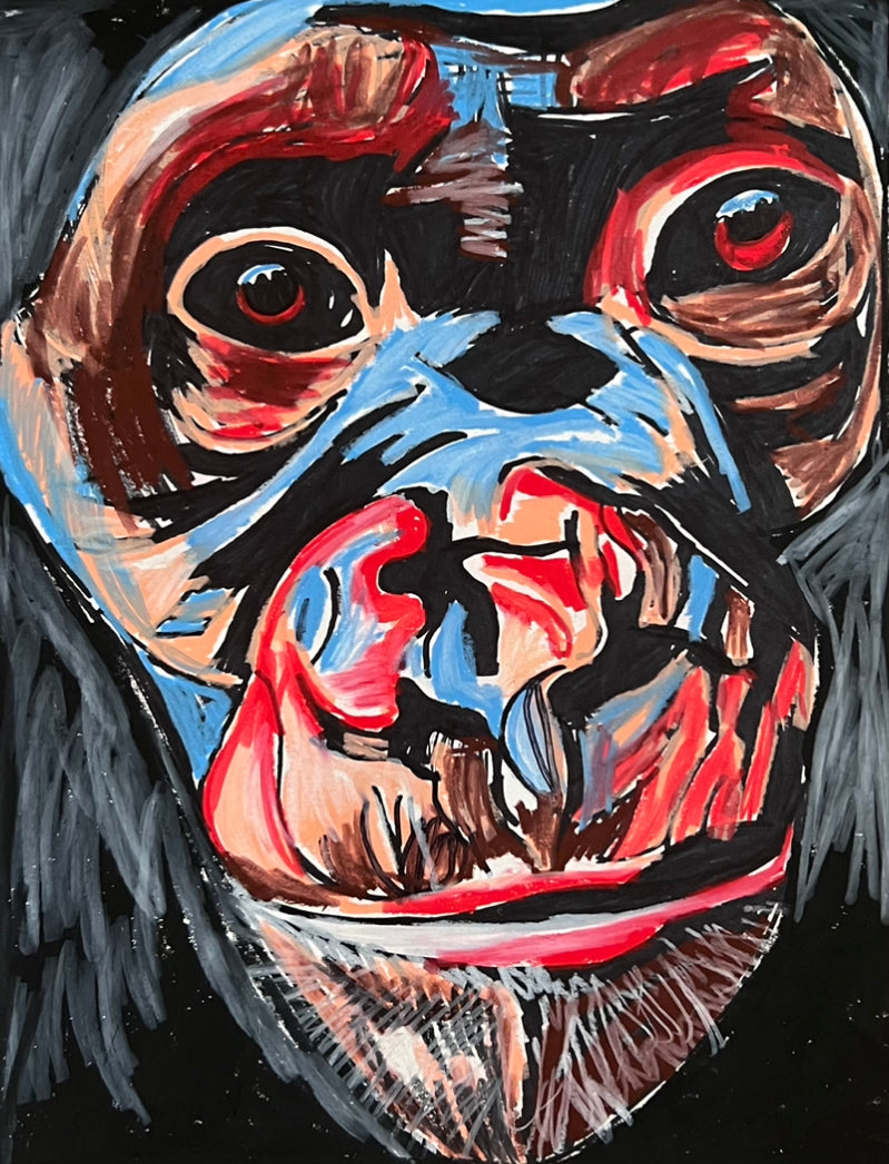 Chimpanzee - fine prints of original artwork
