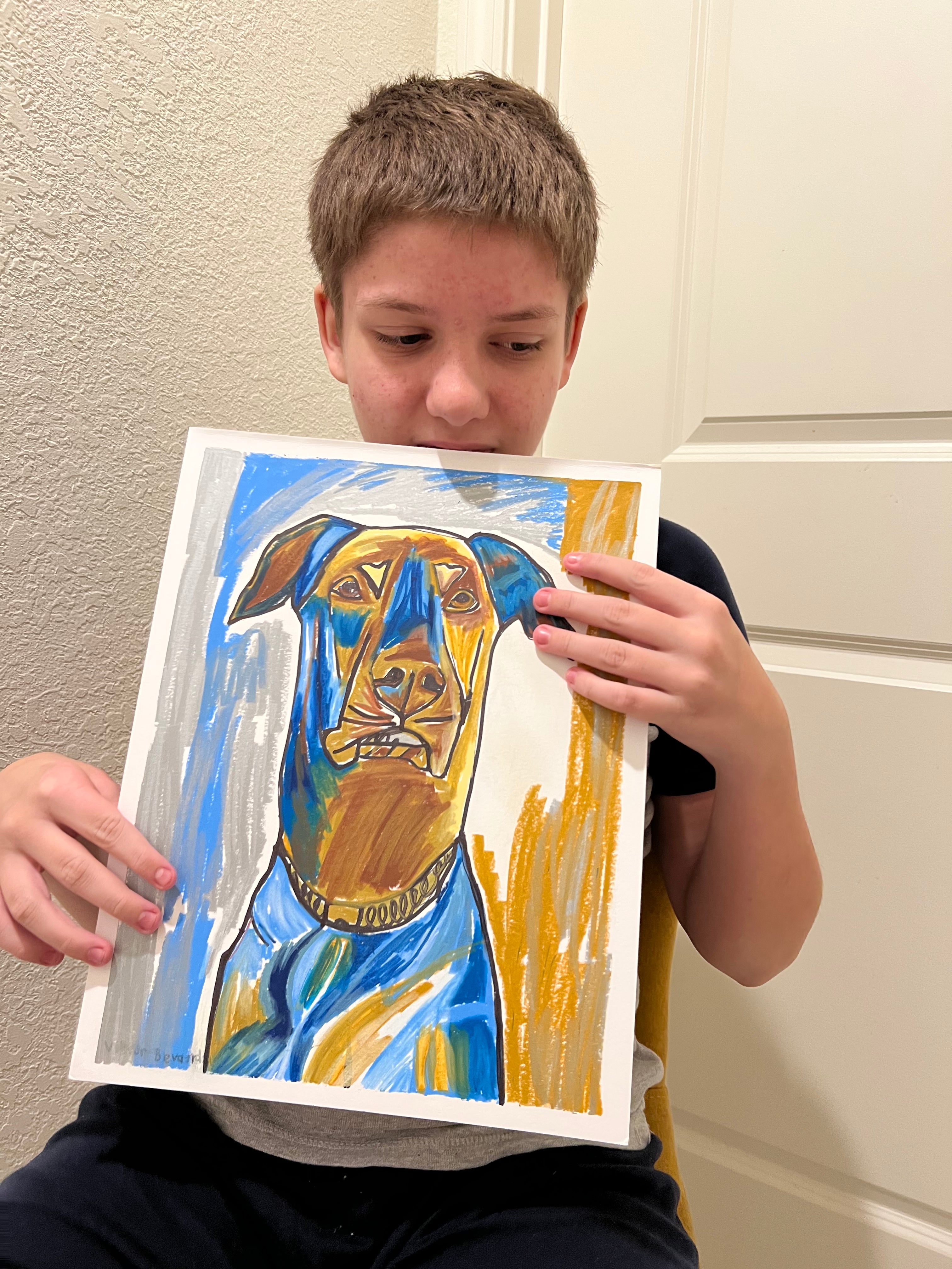 Custom artwork - TURN ANY PET INTO A LOVELY ARTWORK