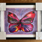 Butterfly  - ORIGINAL 14x17” FRAMED
