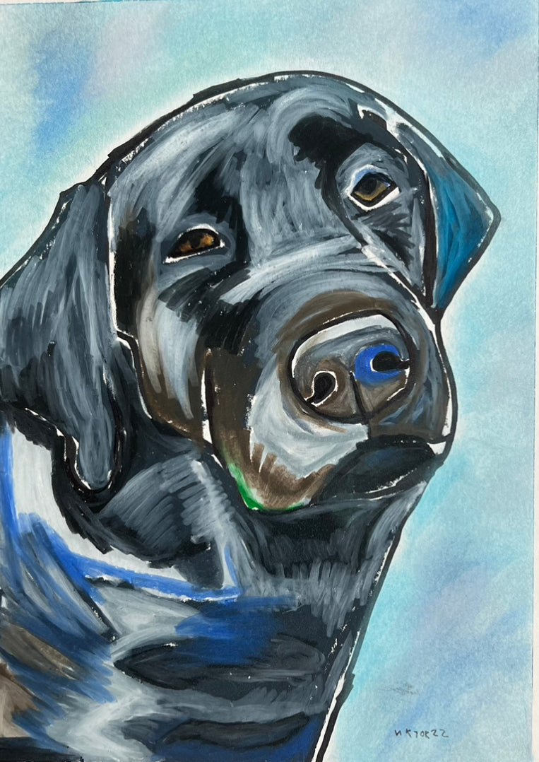 Black Lab - Art Prints