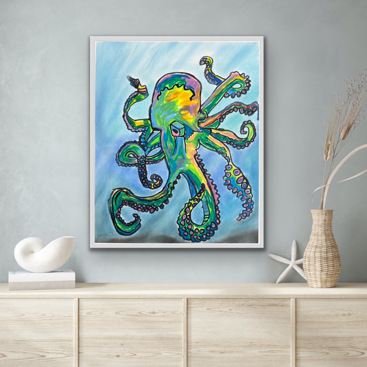 Octopus  - fine prints of original artwork