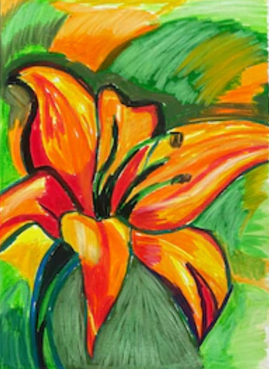 Fire Lily - Art Prints