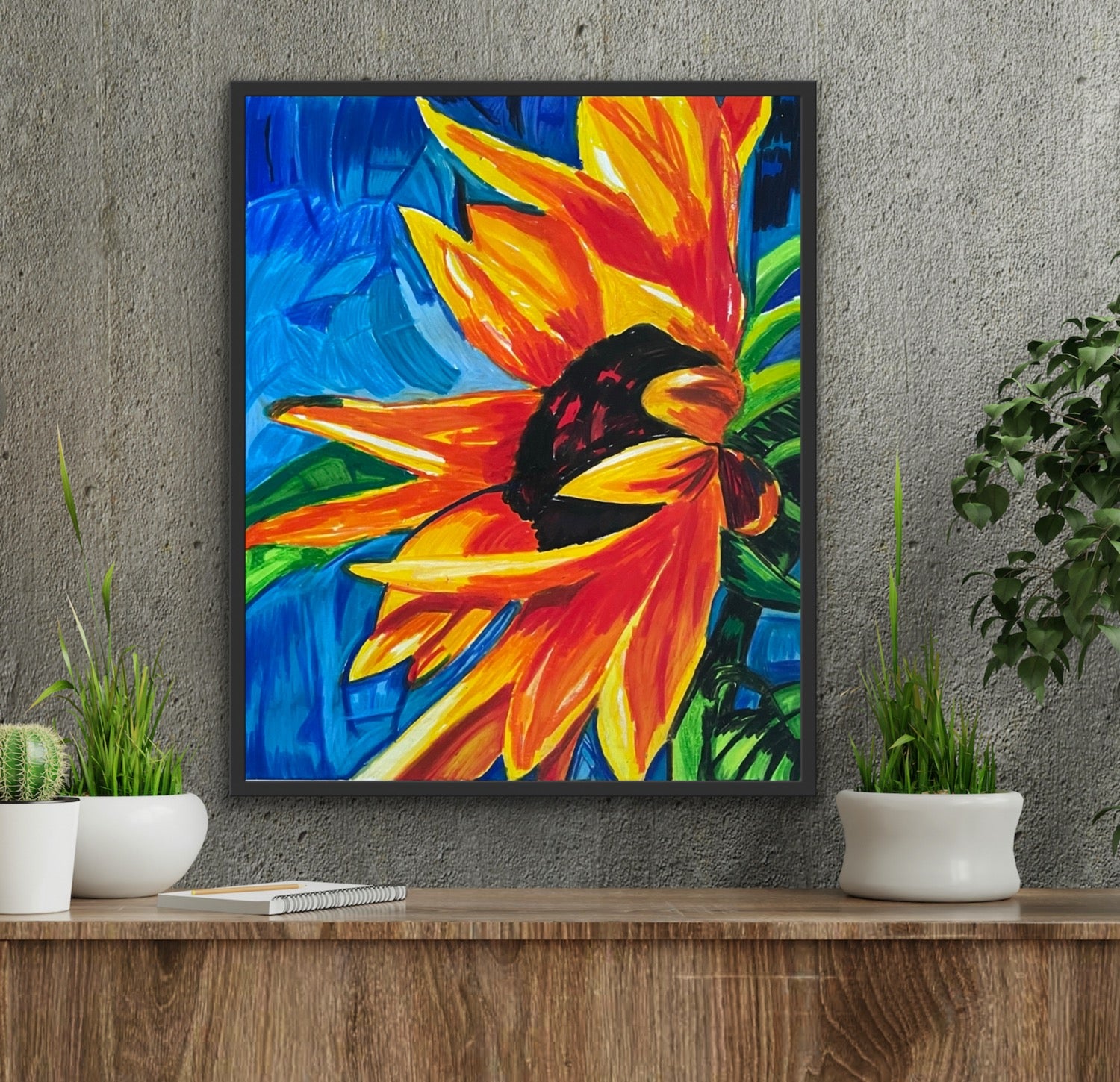 Sunflower my love - Art Prints - Vichy's Art