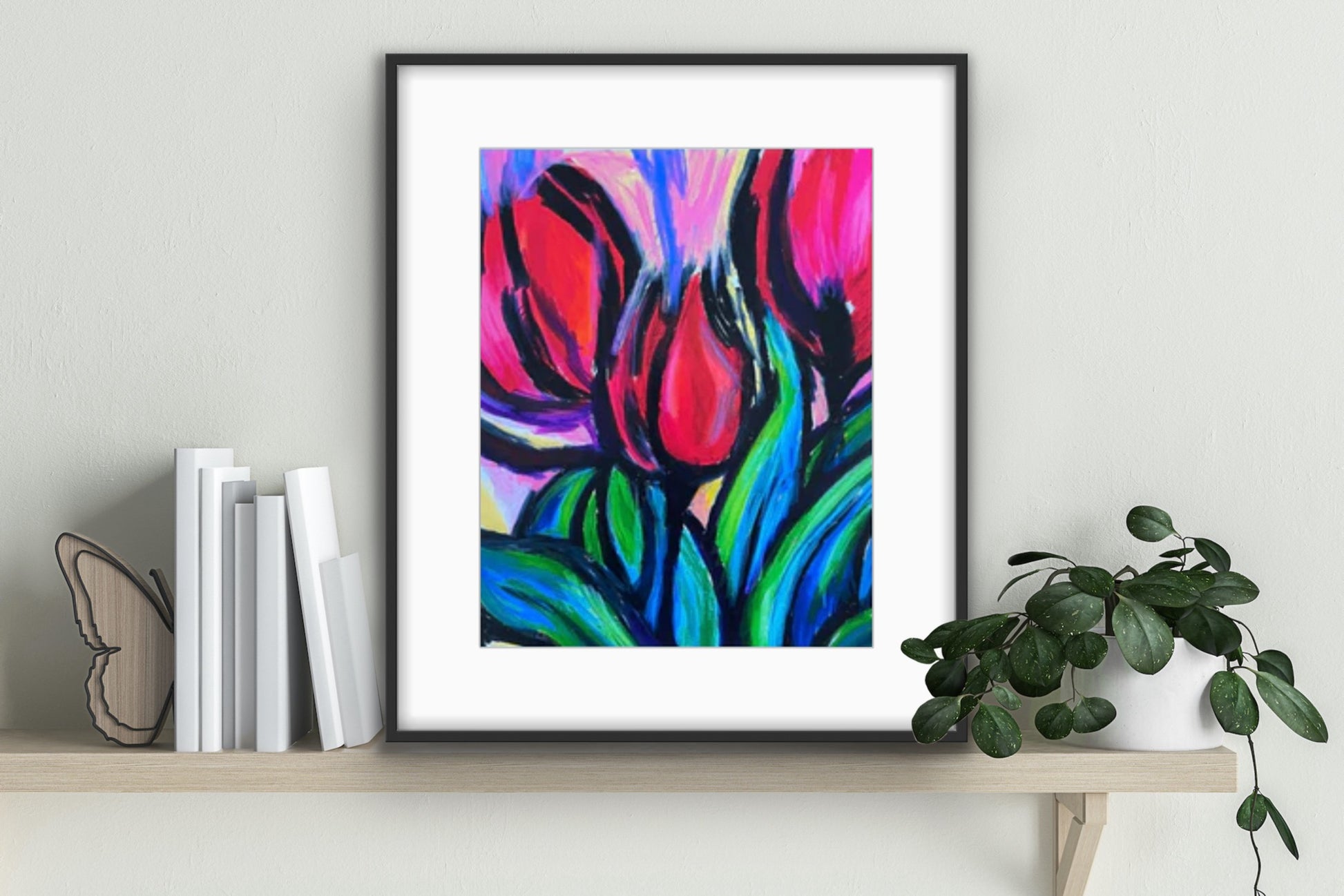 Gorgeous Tulips  - fine prints and canvas prints in more sizes - Vichy's Art