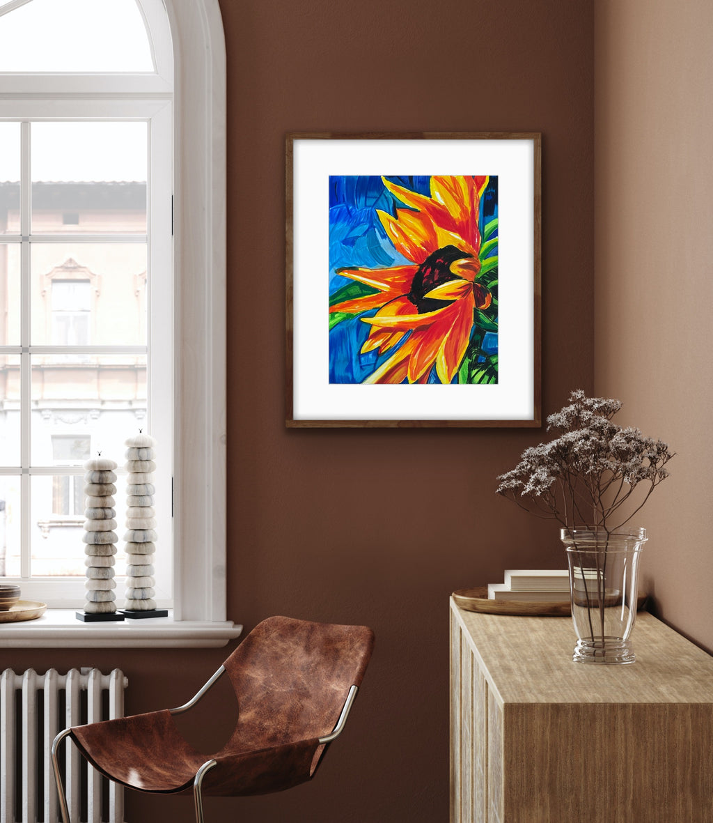 Sunflower my love - Art Prints - Vichy's Art
