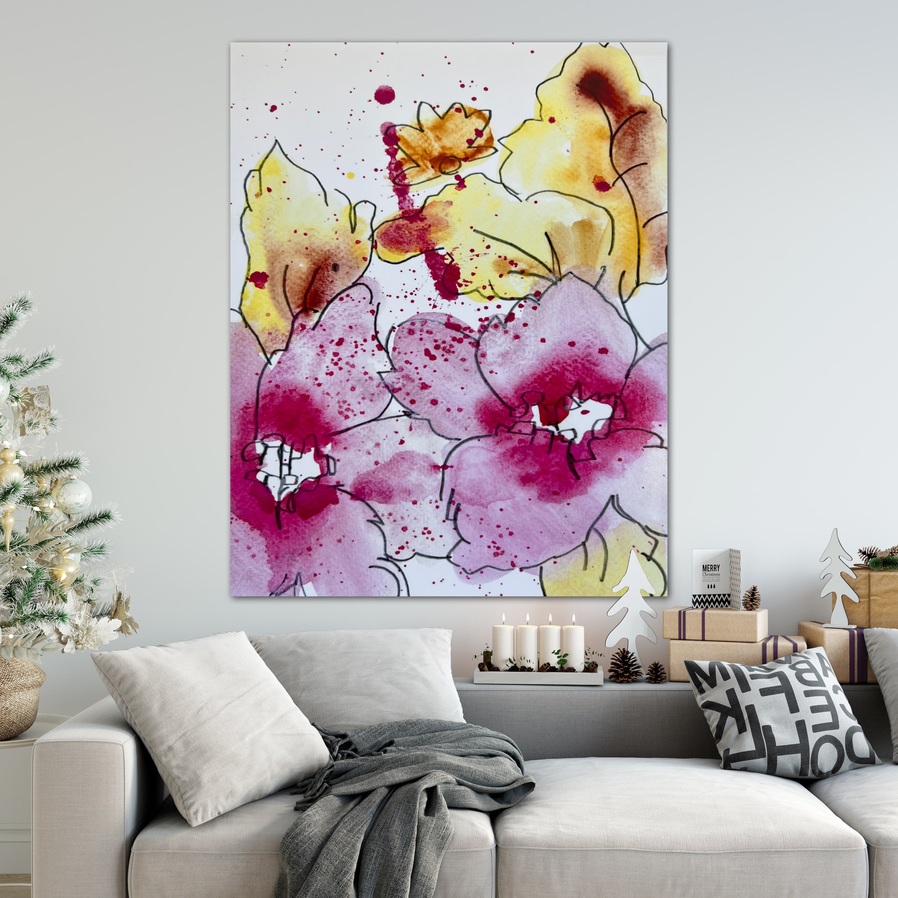 Colorful Flowers - Art Prints