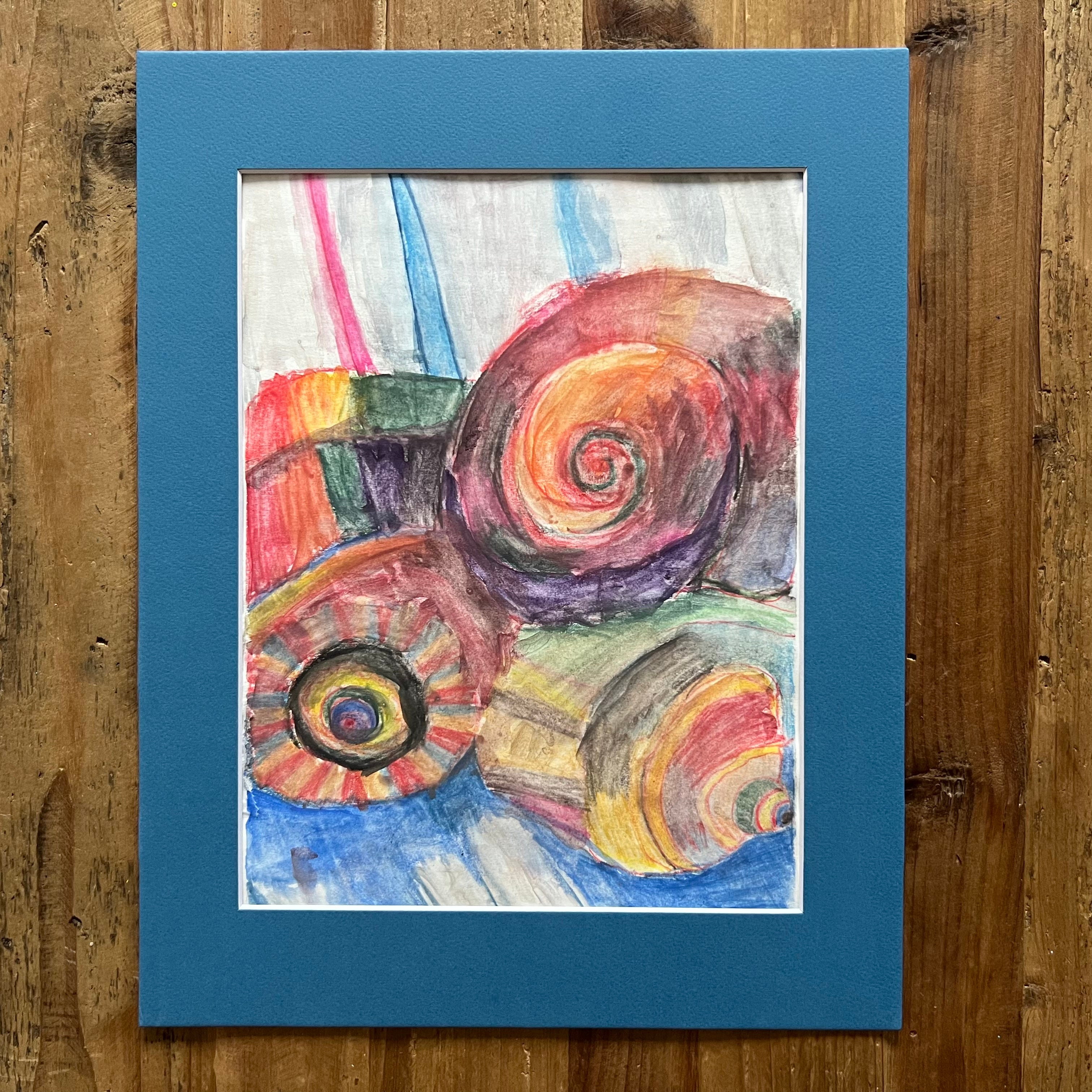 Shells - ORIGINAL OIL PASTEL - 9x12”