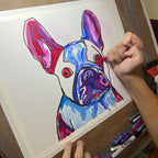 French Bulldog  - ORIGINAL 11x14"
